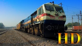 IRFCA  12985  Jaipur  Delhi Sarai Rohilla AC Double Decker Express [upl. by Isherwood949]