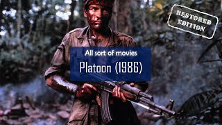 Platoon 1986  Restored Edition with deleted scenes  Alternative ending [upl. by Boles]