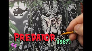 Lets Paint Predator 1987 VIDORAMA Episode 44 [upl. by Atiuqa348]