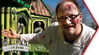 Horrorhaus mit Erschrecker FreizeitLand Geiselwind Horror Lazarett EXTREM [upl. by Esbenshade]