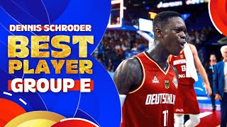 Dennis Schroder 🇩🇪  Best Player Group E  FIBA Basketball World Cup 2023 [upl. by Anilef]