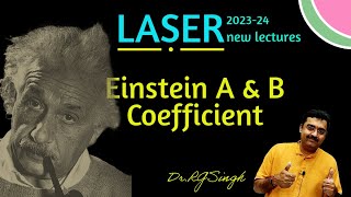 laser engineering physics Einstein coefficient II 03 II aktu ikgptu engineering physics [upl. by Gerson]