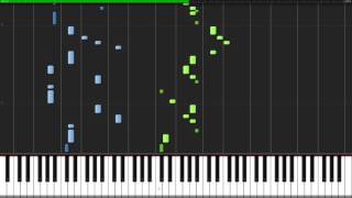 Megalo Strike Back  I Miss You  EarthBound 2012 Piano Tutorial Synthesia [upl. by Yim]