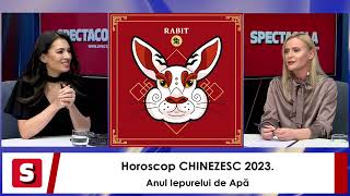 Horoscop Chinezesc 2023  Anul Iepurelui de Apă Nicoleta Ghiriș previziuni pentru toate zodiile [upl. by Morrill]