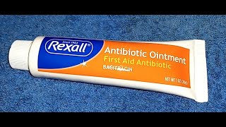 i Rexall Антибактериальная мазь с бацитрацином Antibacterial ointment with bacitracin Украина 202205 [upl. by Hsima]