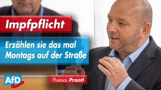 Erzählen Sie doch mal diesen Schwachsinn montags auf der Straße Thomas Prantl im sächs Parlament [upl. by Xever]