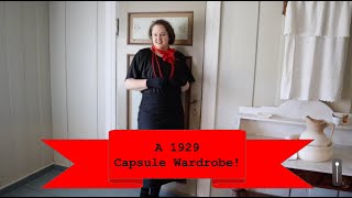 I made a 1929 Capsule Wardrobe [upl. by Sanoy]