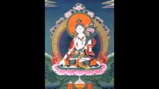 White Tara  Oṃ Tāre Tuttāre Ture Mama Ayuḥ Punya Jñānā Puṣtiṃ Kuru Svāhā [upl. by Odnanref]