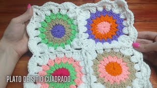 Bonito ✨ Plato de Sitio en Crochet  Paso a Paso [upl. by January790]