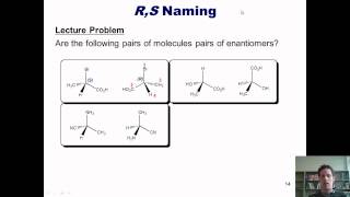 Free OChem Lectures for MCAT PCAT and GRE prep Video 3 stereochemistrymov [upl. by Jallier220]