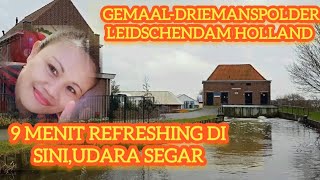 9 MENIT REFRESHING DI SINIGEMAAL DRIEPOLDERMOLEN LEIDSCHENDAM HOLLAND jalan2 holland [upl. by Ardnoed]