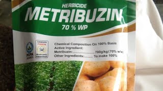 Potato crop HerbicideMETRIBUZIN 70 WP amp WHEAT CROP HERBICIDE [upl. by Suoicserp]