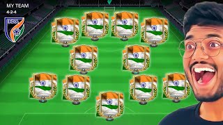 I Made The Greatest Indian Team in FC MOBILE IndianFootball [upl. by Freiman758]