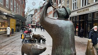 Bremen City Germany a short walking tour [upl. by Mcintyre63]