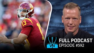 2024 Draft QB Rankings quotA class of his ownquot  Chris Simms Unbuttoned FULL Ep 592  NFL on NBC [upl. by Mars]