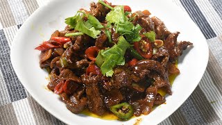 DAGING MASAK KICAP amp CARA POTONG DAGING DENGAN BETUL [upl. by Russell]