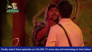 Bigg Boss 15 Promo Nishant and Pratik lock horns during ‘Ticket to finale’ task [upl. by Gilliette656]