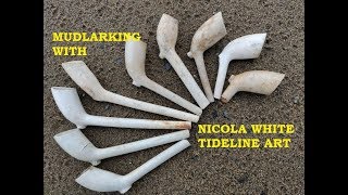 Mudlarking along the River Thames London with Nicola White [upl. by Okihcas]