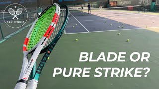 Blade or Pure Strike 98 Which Racket Is Right for You [upl. by Ettenyl]