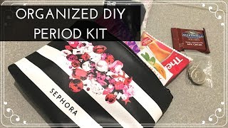 Organizing For Your Period DIY ToGo Period Kit [upl. by Mildred29]