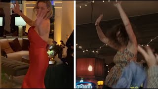 Katherine Heigl Recreates Iconic Bennie and the Jets Moment from 27 Dresses at Emmys Afterparty [upl. by Favianus600]