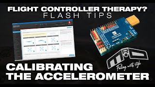 How to calibrate the accelerometer in iNav [upl. by Htebazie]