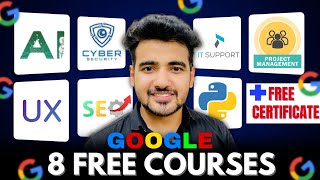 𝐄𝐱𝐩𝐢𝐫𝐢𝐧𝐠 𝐒𝐨𝐨𝐧 8 Google Free Certification Courses Become Expert in PythonAI Digital Marketing [upl. by Swann]