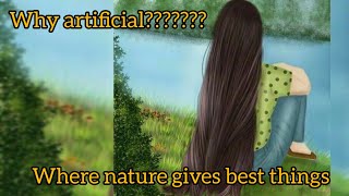 No Sulfate no Paraben just natural shampoo best for hair growth anti hair fall [upl. by Nyrhtak]