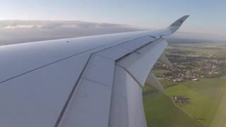 FLIGHT50 QATAR AIRWAYS A350900XWB landing at PARIS [upl. by Raama]