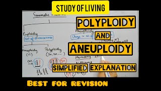 Polyploidy and Aneuploidy  Simplified Explanation  class12 NEET Crash Course 2020 [upl. by Ikcim114]