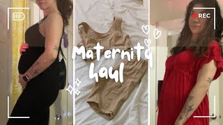 Maternity Try on Haul  SHEIN [upl. by Allare]