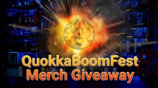 QuokkaBoomFest 💣 New Merch Giveaway [upl. by Marx]