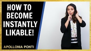 How To Become Likable Instantly  4 Tips [upl. by Anod36]