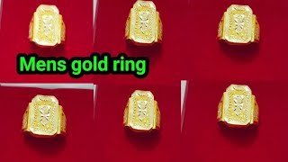 New and Letest disgine gold mens ring।। with weight and price trending gold ring [upl. by Frankhouse167]