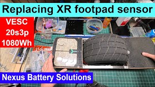 Replacing Onewheel XR footpad sensor with one from Nexus Battery Solutions [upl. by Chrissa]