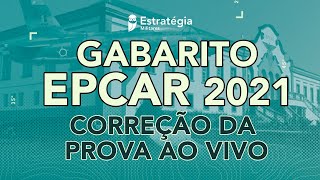 Gabarito EPCAR 2021  Correção da Prova Ao Vivo [upl. by Flyn]