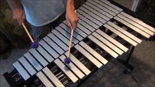 quotBlue Bossaquot Improv Vibraphone Solo [upl. by Willi98]