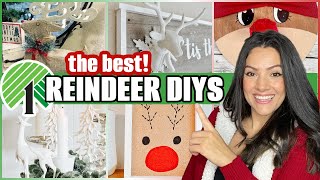 ✨CHRISTMAS REINDEER DIYS ✨ DOLLAR TREE DIYS [upl. by Idzik294]