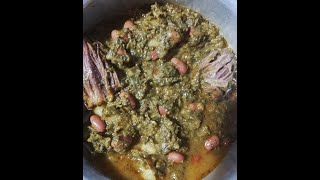 😍❤️ Ghormeh Sabzi Persian Herb Stew  Shirazi recipe How to make Persian Ghormeh Sabzi Shorts [upl. by Luella]