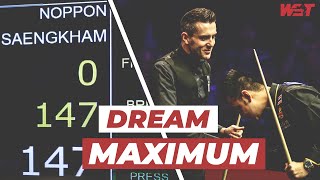 Noppon Saengkhams 147 DREAM Comes True  2019 Welsh Open [upl. by Damita503]