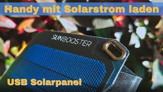 Dieses Gadget brauchst du für deine nächste Reise mobiles Solarpanel SUNNYBAG Sunbooster Test [upl. by Supmart]