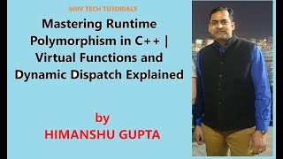 Mastering Runtime Polymorphism in C  Virtual Functions and Dynamic Dispatch Explained [upl. by Sayles]