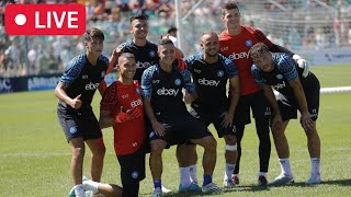 Allenamento del Napoli LIVE da Castel di Sangro 🔴 Ritiro 2023 [upl. by Niatirb625]