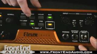 Digidesign Eleven Rack Pro Tools LE Interface and Guitar Effects Unit  FrontEndAudiocom [upl. by Artenek]