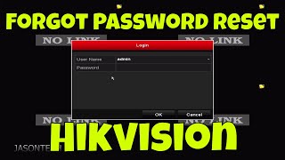 How To Reset Your PASSWORD on Hikvision NVR DVR Recorder [upl. by Okir]