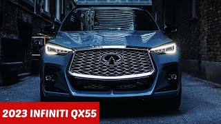 Infiniti QX55 Crossover 2023  Price Breakdown amp Specifications  Automotive News [upl. by Alarise52]