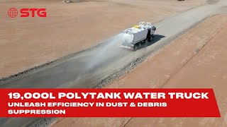 The STG 19000L Poly Tank Water Truck WT19000 [upl. by Mareah]