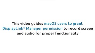 How do I Allow DisplayLinkSynaptics Driver Permissions in macOS 1314 Ventura and Sonoma [upl. by Barri]