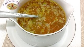 Homemade Vegetable amp Risoni Soup [upl. by Elocaj]