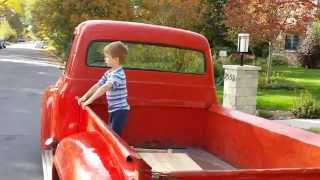 1953 F100 flathead v8 sound [upl. by Etteuqaj431]